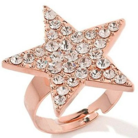 Paula Abdul Copper tone Adjustable Star shape ring - Picture 1 of 2